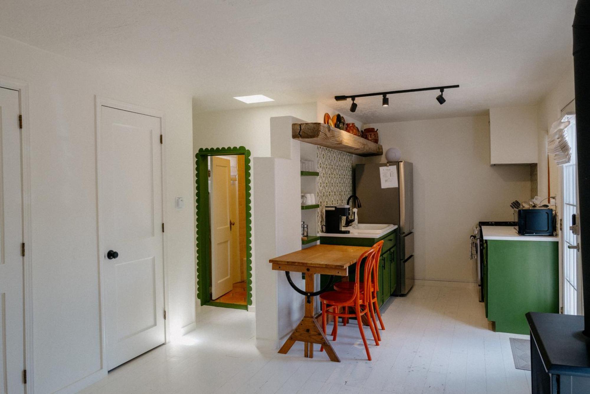 Dos Hermanas Casita 1 Downtown Courtyard 圣菲 外观 照片